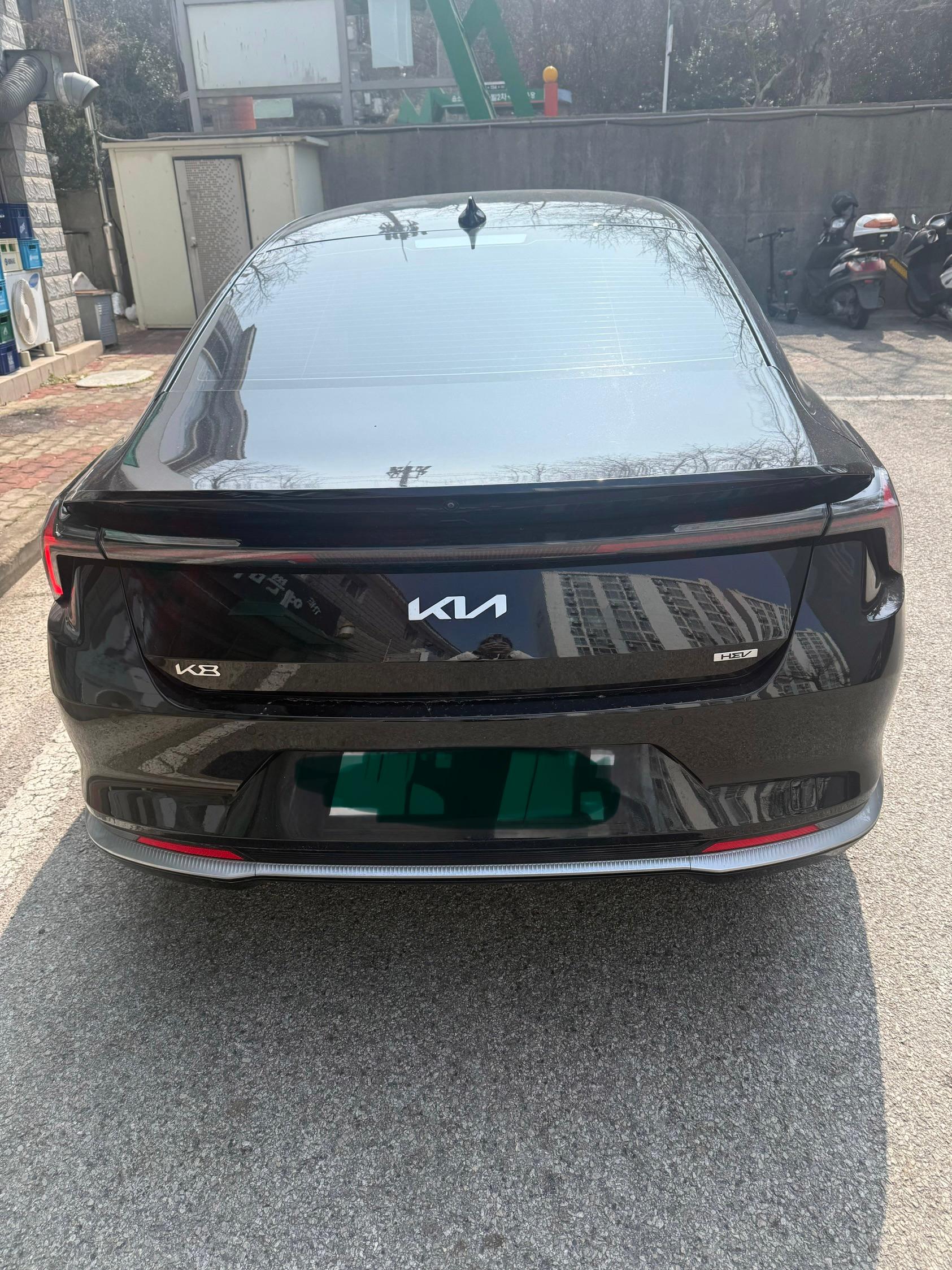 기아 K8 출고후기 후면 사진