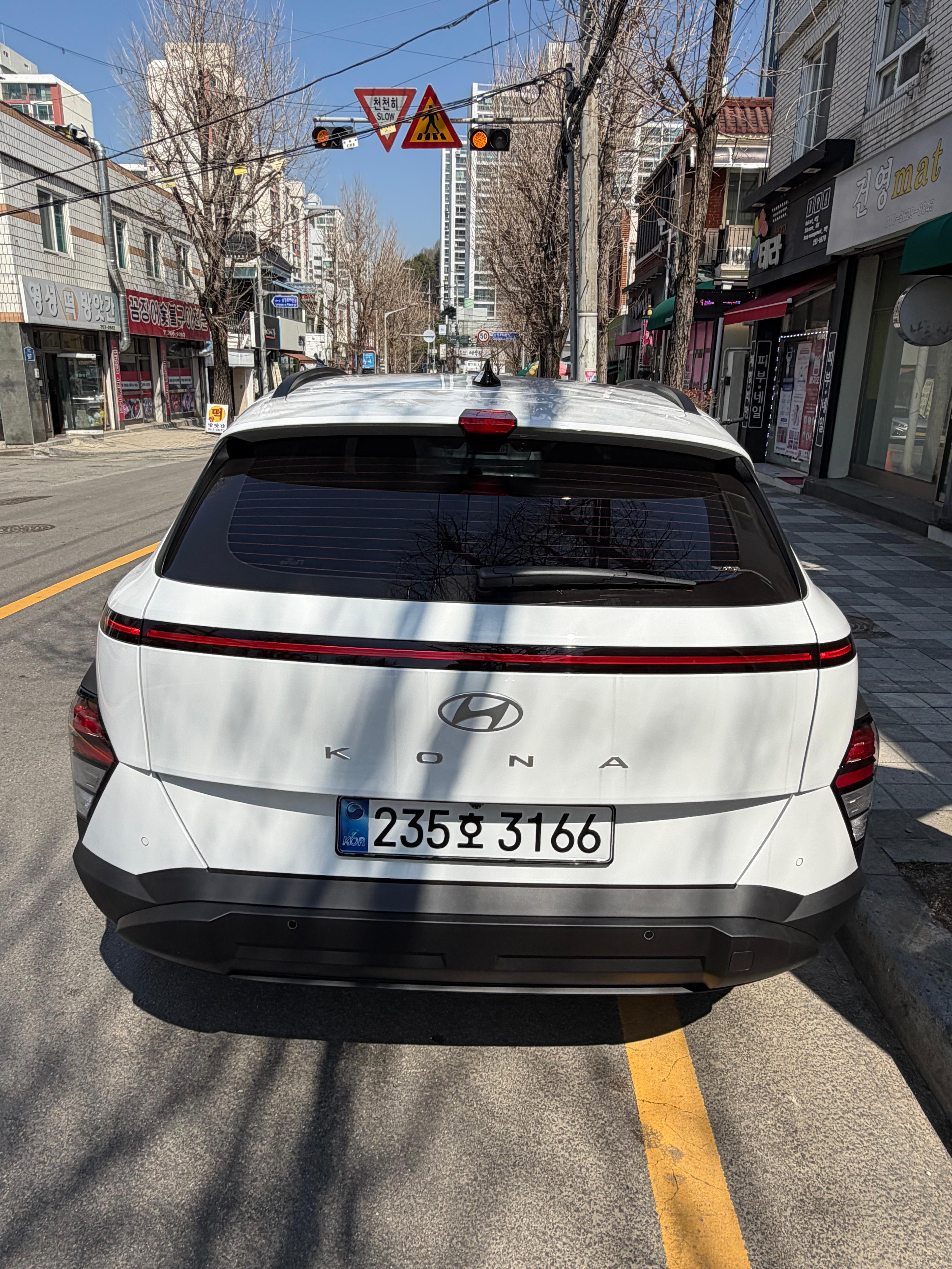 현대 코나 출고후기 후면 사진