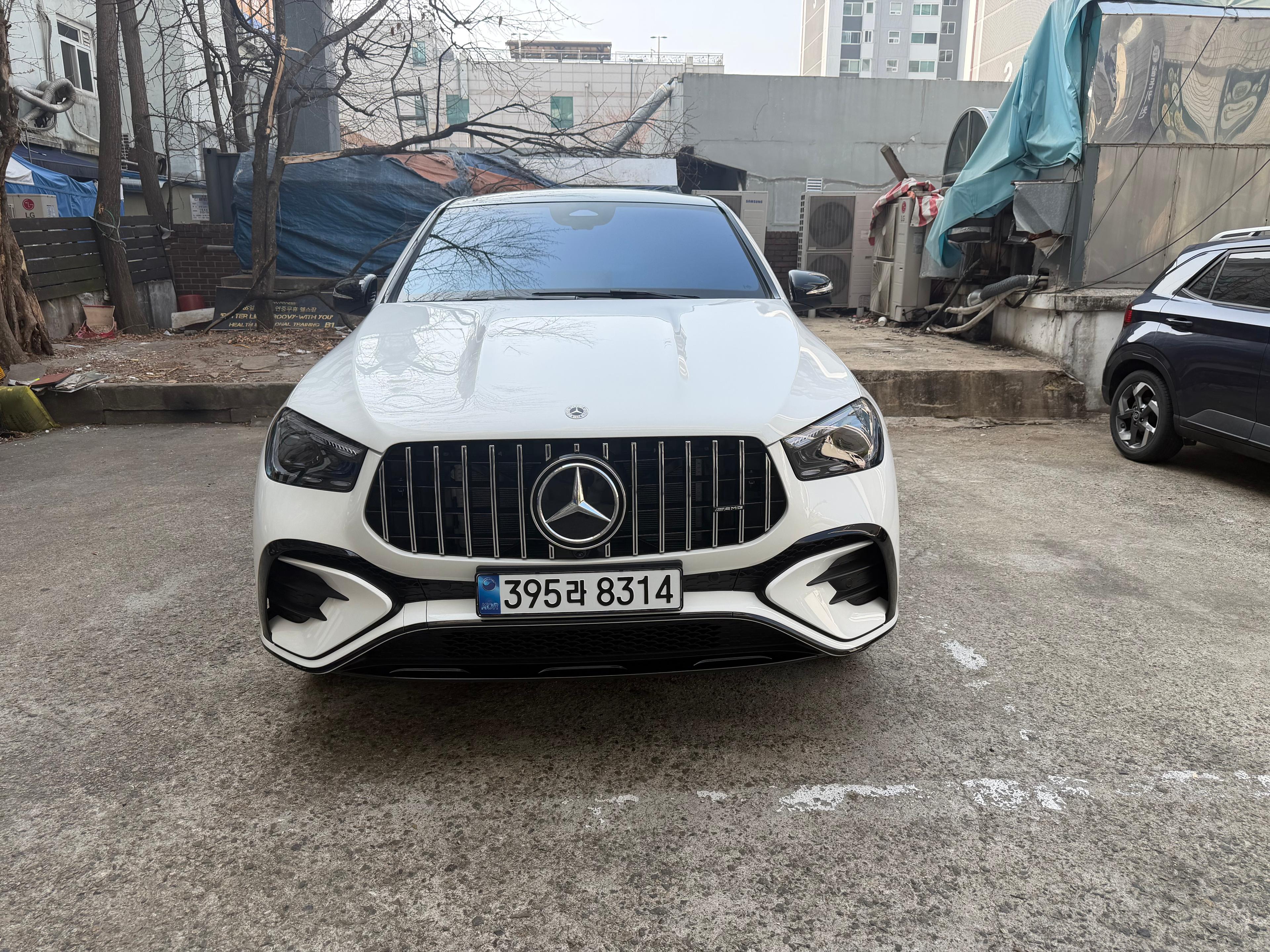 벤츠 GLE-Class 출고후기 전면 사진