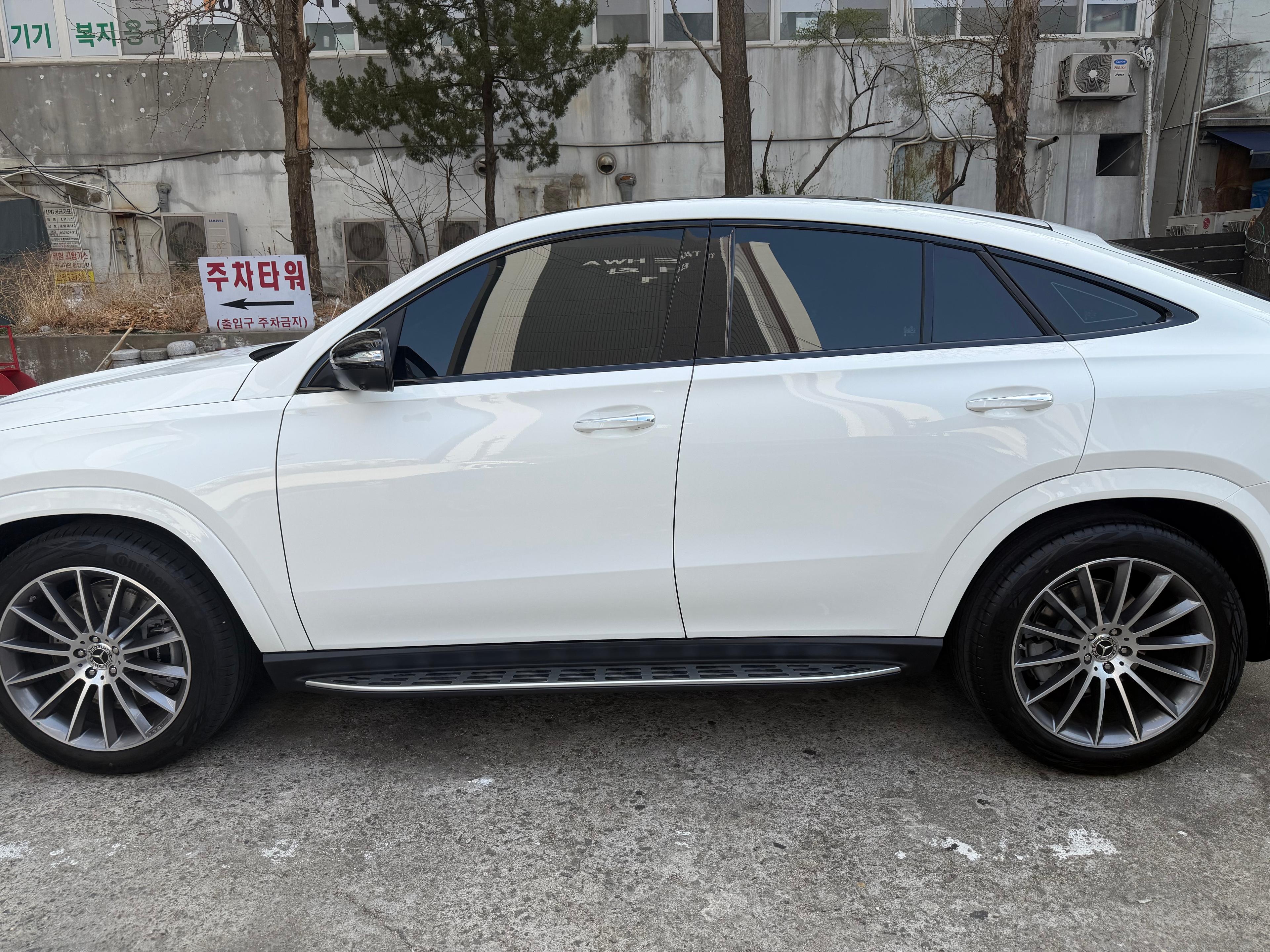 벤츠 GLE-Class 출고후기 옆면 사진