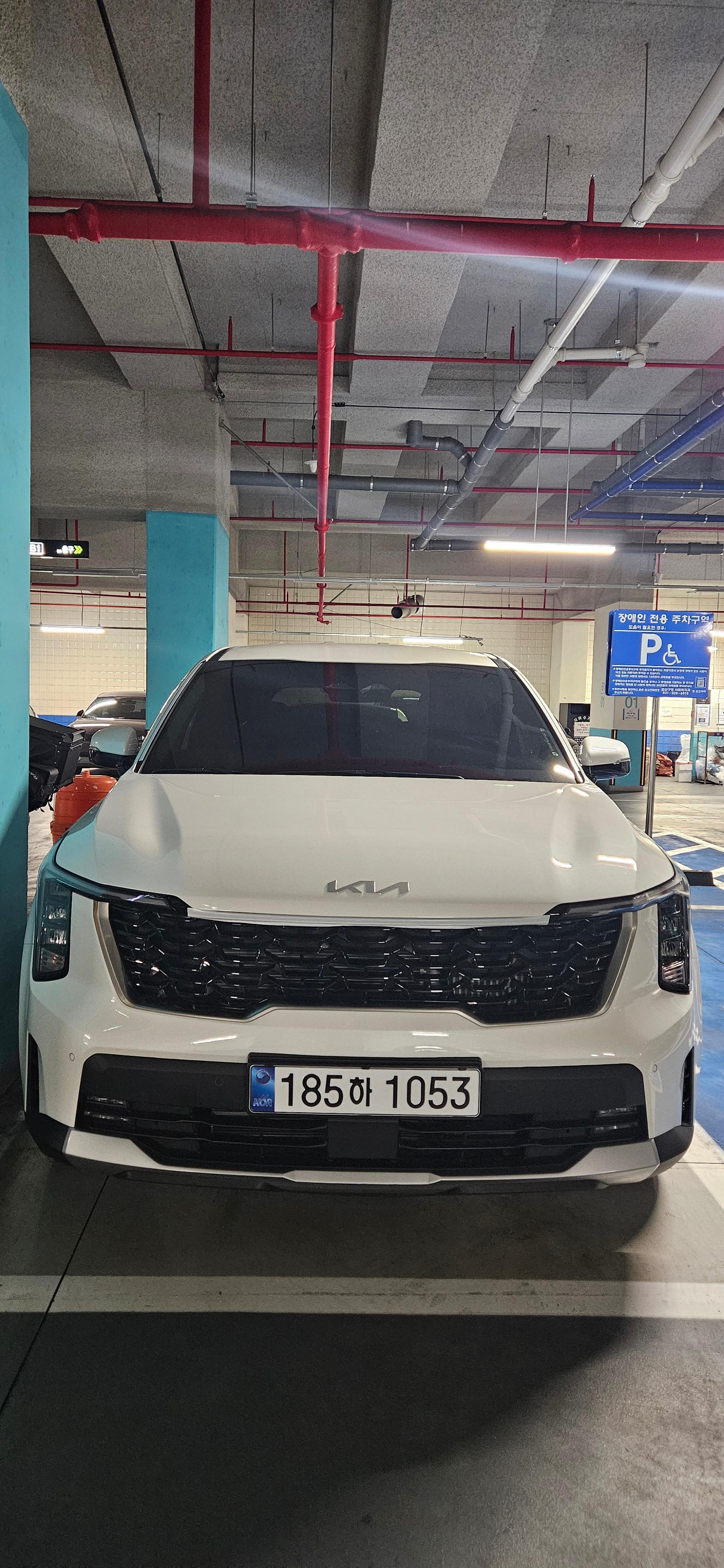 기아 쏘렌토 출고후기 전면 사진